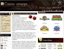 Tablet Screenshot of it.casinoomega.com